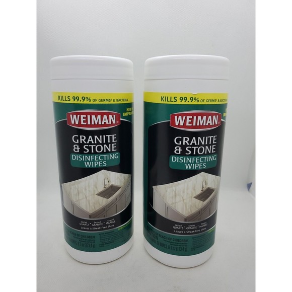 2 Pack Lot Weiman Granite and Stone 30 ct ea Quartz Granite Marble Spring Garden - Picture 1 of 5
